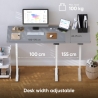 Onkron DESK FRAME MOTORISED/WHITE CDF222E-W ONKRON