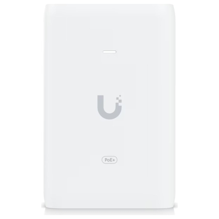 Ubiquiti U-PoE+ PoE Adapter (30W), White