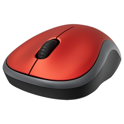 Logitech MOUSE USB OPTICAL CORDL. M185/RED 910-002240 LOGITECH