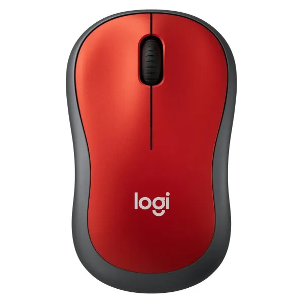 Logitech MOUSE USB OPTICAL CORDL. M185/RED 910-002240 LOGITECH