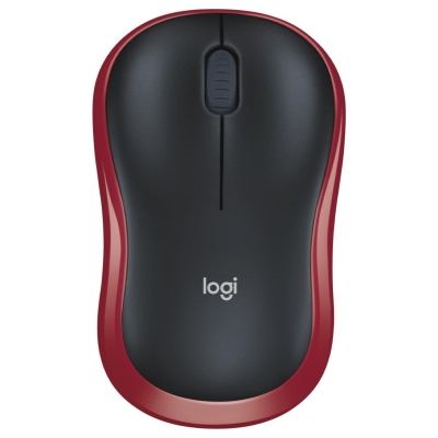Logitech MOUSE USB OPTICAL CORDL. M185/RED 910-002240 LOGITECH
