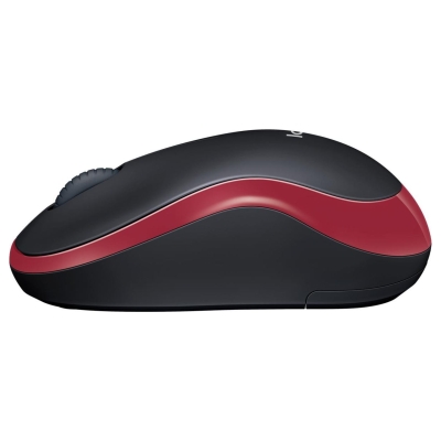 Logitech MOUSE USB OPTICAL CORDL. M185/RED 910-002240 LOGITECH