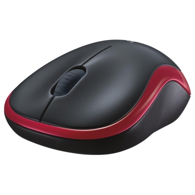 Logitech MOUSE USB OPTICAL CORDL. M185/RED 910-002240 LOGITECH