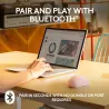 Logitech M240 Bluetooth Mouse - ROSE - SILENT