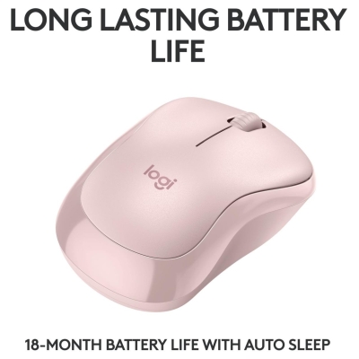 Logitech Mouse 910-007121 / ZM240P Pink / 910-007121