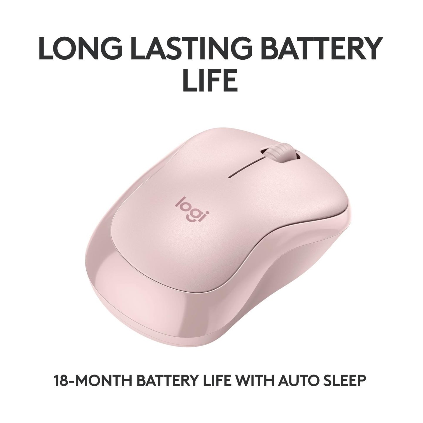 Logitech Mouse 910-007121 / ZM240P Pink / 910-007121