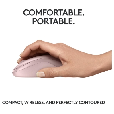 Logitech Mouse 910-007121 / ZM240P Pink / 910-007121