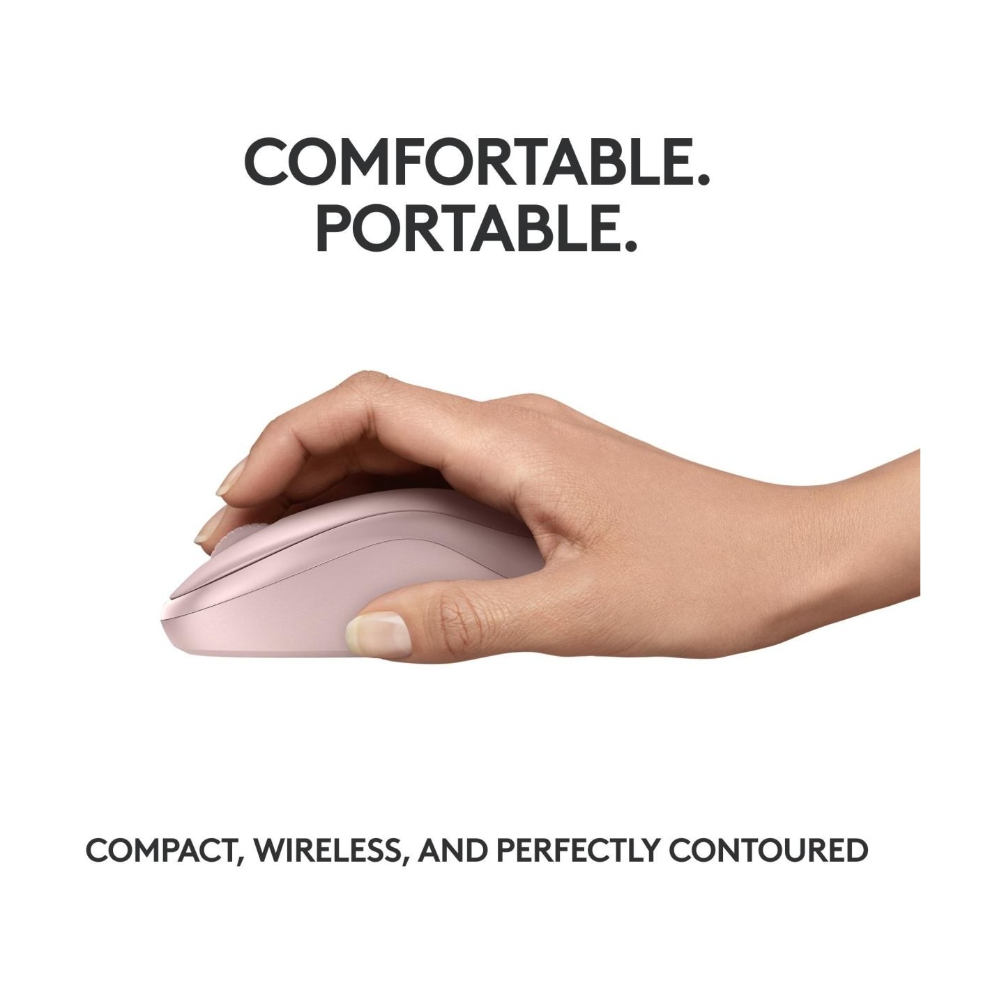 Logitech Mouse 910-007121 / ZM240P Pink / 910-007121