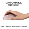 Logitech M240 Bluetooth Mouse - ROSE - SILENT