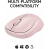 Logitech Mouse 910-007121 / ZM240P Pink / 910-007121