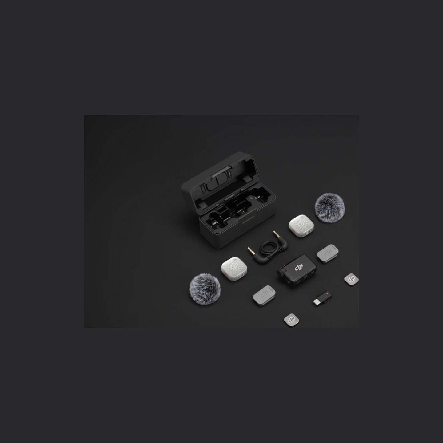 DJI CAMERA ACC MIC MINI 2S 2TX+1RX/+CHARGING CP.RN.00000538 DJI