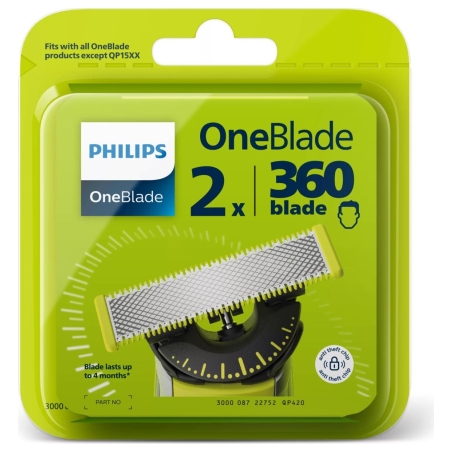 Philips QP420/50 OneBlade 360 flex blade , 2 pack / QP420/50
