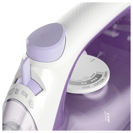Philips 1000 Series Steam iron DST1020/30, 1800W, 20g/min continous steam, 90g steam boost, non-stick soleplate, 250ml water tan