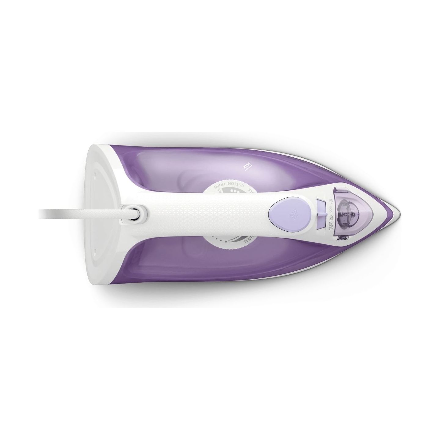 Philips 1000 Series Steam iron DST1020/30, 1800W, 20g/min continous steam, 90g steam boost, non-stick soleplate, 250ml water tan