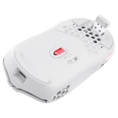 Trust MOUSE USB OPTICAL WRL GXT929W/HELOX LIGHTW WHITE 25390 TRUST
