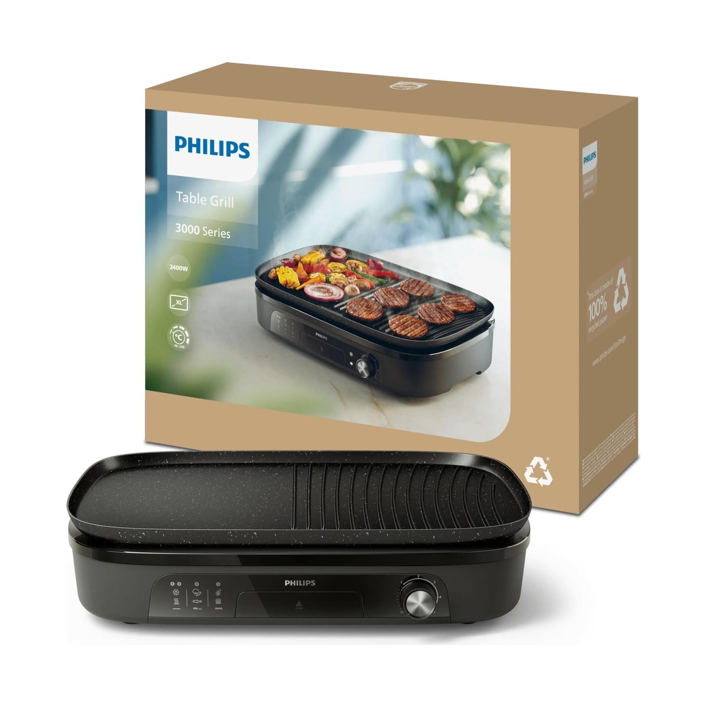 Philips GRILL ELECTRIC/HD6210/90 PHILIPS