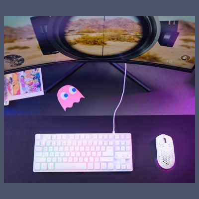 Trust MOUSE USB OPTICAL WRL GXT929W/HELOX LIGHTW WHITE 25390 TRUST