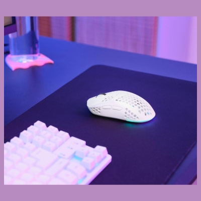 Trust MOUSE USB OPTICAL WRL GXT929W/HELOX LIGHTW WHITE 25390 TRUST