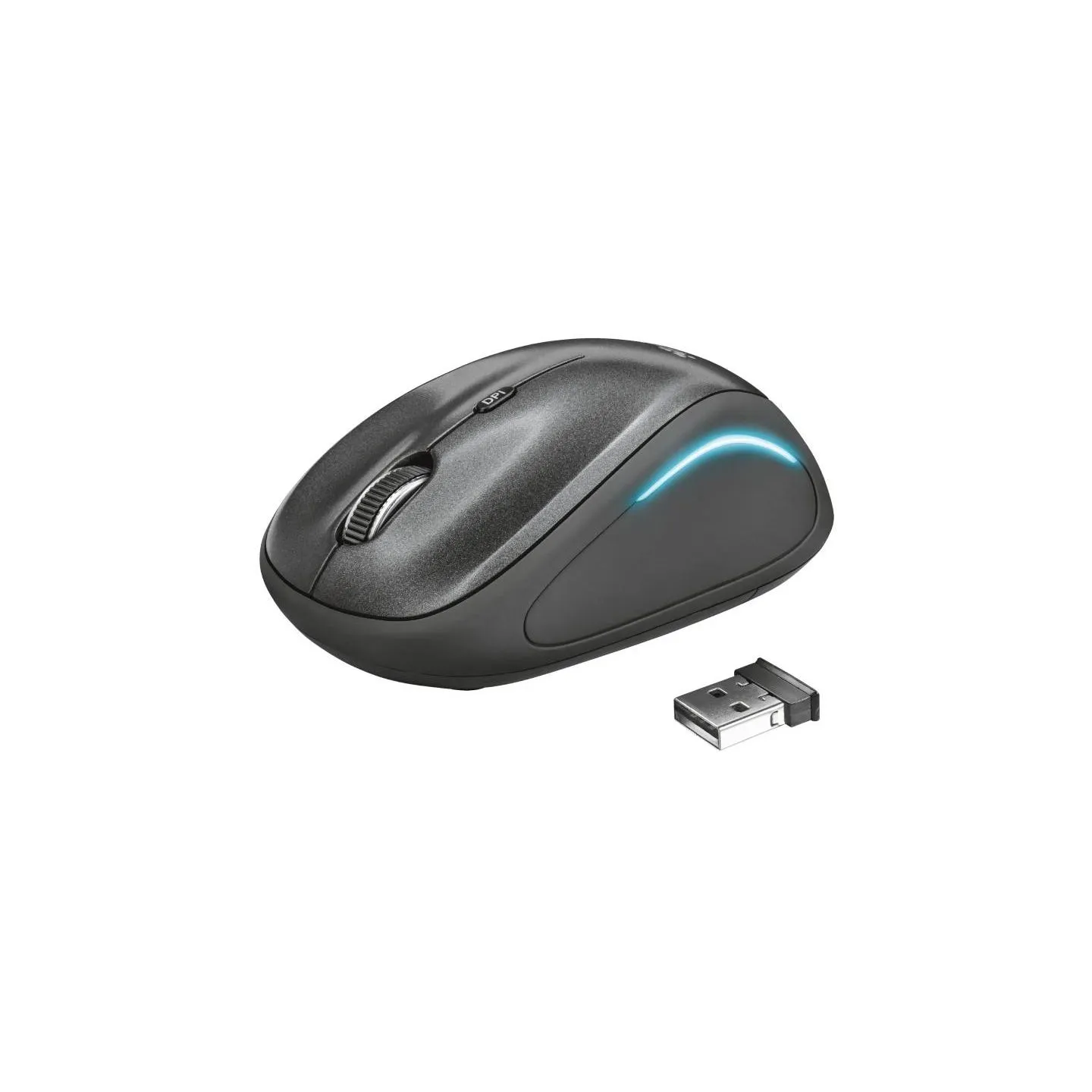 Trust MOUSE USB OPTICAL WRL YVI FX/BLACK 22333 TRUST