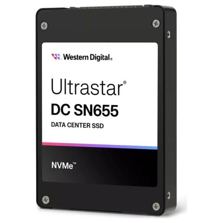 Sandisk SSD|WESTERN DIGITAL|SSD series Ultrastar DC SN655|3.84TB|PCIe Gen4|NVMe|NAND flash technology TLC|Write speed 2600 MByte