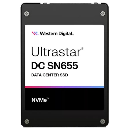 Sandisk SSD|WESTERN DIGITAL|SSD series Ultrastar DC SN655|3.84TB|PCIe Gen4|NVMe|NAND flash technology TLC|Write speed 2600 MByte