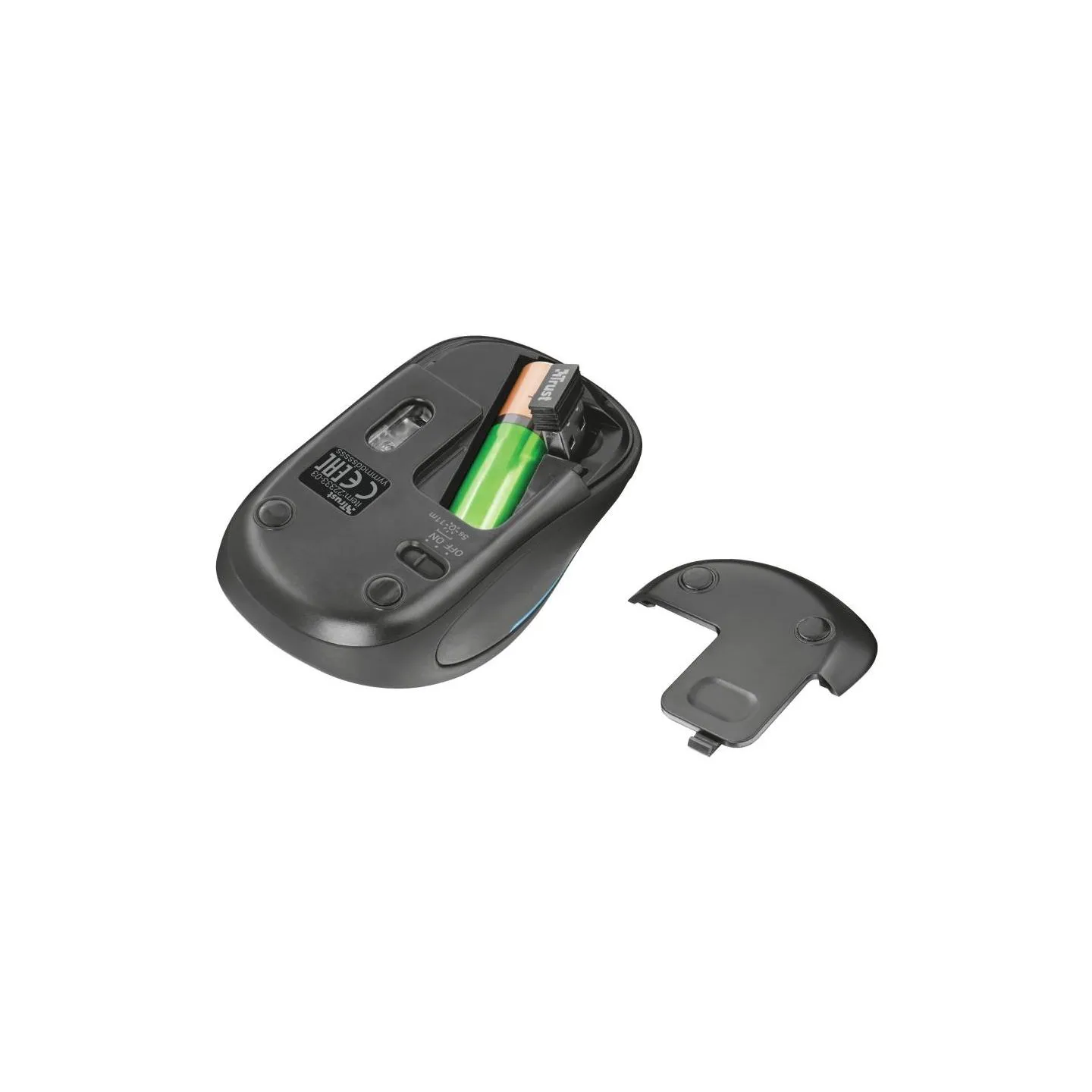 Trust MOUSE USB OPTICAL WRL YVI FX/BLACK 22333 TRUST