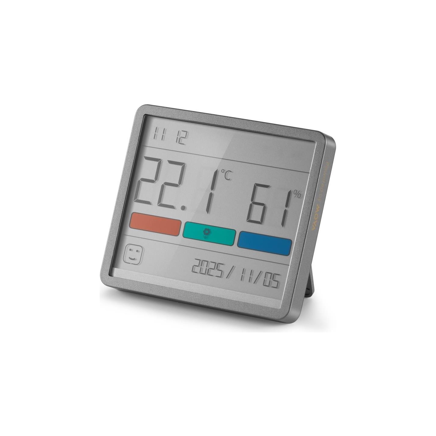 Mova HYGROMETER/THERMOMETER/CLOCK/MTHM01 MOVA