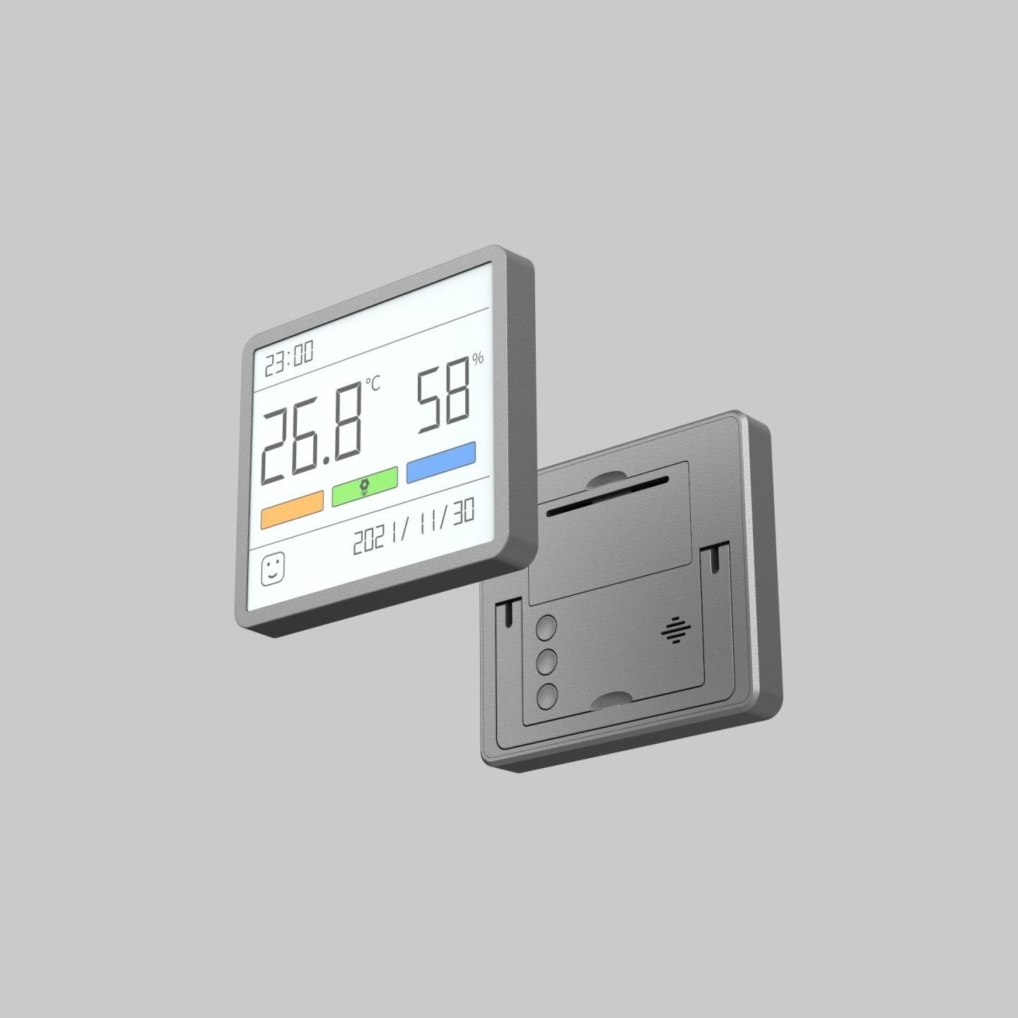 Mova HYGROMETER/THERMOMETER/CLOCK/MTHM01 MOVA