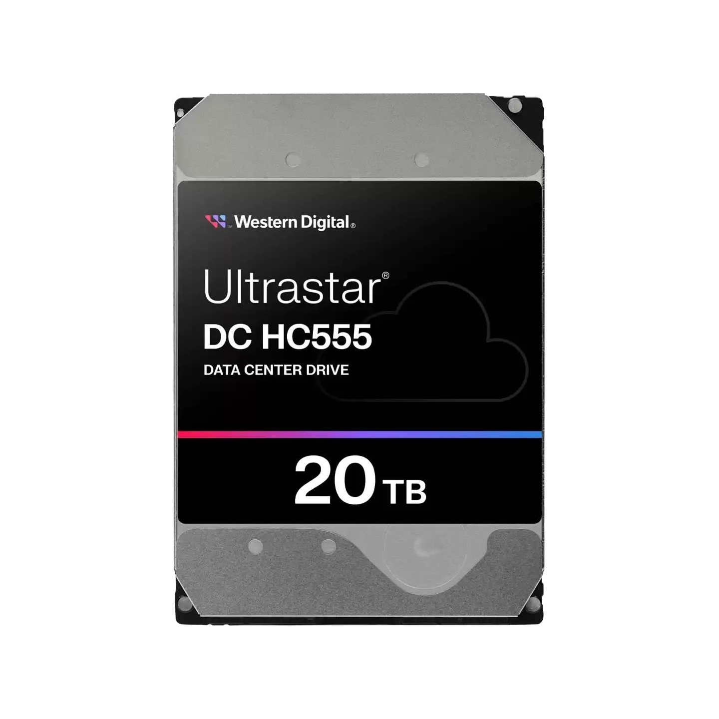 WD HDD|WESTERN DIGITAL|SAS3|3.5 "|Buffer 512 MB|7200 RPM| 20 TB|WUH722020CL5204 0B47749|Ultrastar DC HC555|0B47749