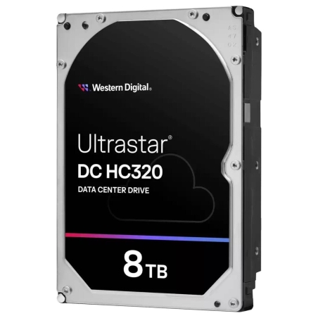 WD HDD|WESTERN DIGITAL ULTRASTAR|Ultrastar DC HC320|HUS728T8TAL5204|8TB|SAS|256 MB|7200 rpm|3,5"|0B36400