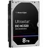 WD HDD|WESTERN DIGITAL ULTRASTAR|Ultrastar DC HC320|HUS728T8TAL5204|8TB|SAS|256 MB|7200 rpm|3,5"|0B36400