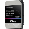 WD HDD|WESTERN DIGITAL ULTRASTAR|Ultrastar DC HC580|24TB|SATA|512 MB|7200 rpm|3,5"|0F62796