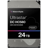 WD HDD|WESTERN DIGITAL ULTRASTAR|Ultrastar DC HC580|24TB|SATA|512 MB|7200 rpm|3,5"|0F62796