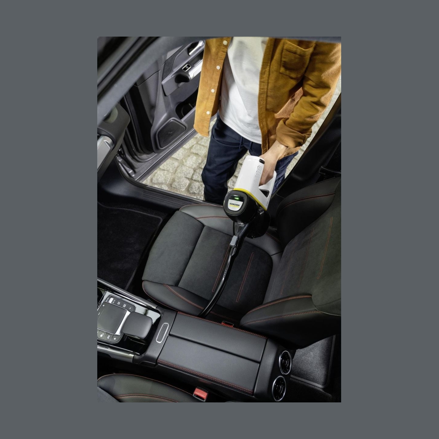 Karcher Vacuum Cleaner|KARCHER|Battery-power vacuum cleaner VC 4 Cordless myHome Car|Cordless/Bagless/Car cleaning|Capacity 0.65