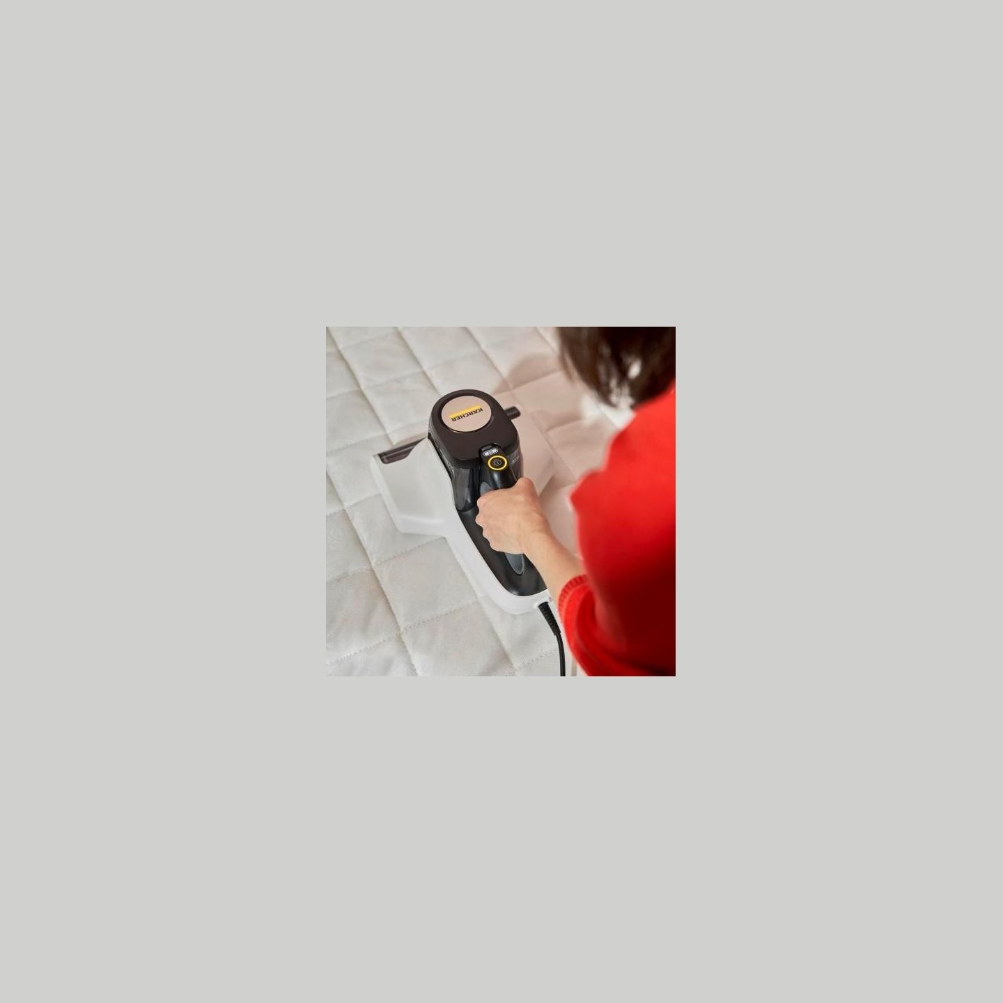 Karcher Vacuum Cleaner|KARCHER|VCH 4 UVCLEAN|Dry|500 W|Dust container Bagless|0.4 L|AC|Black/White|1.198-412.0