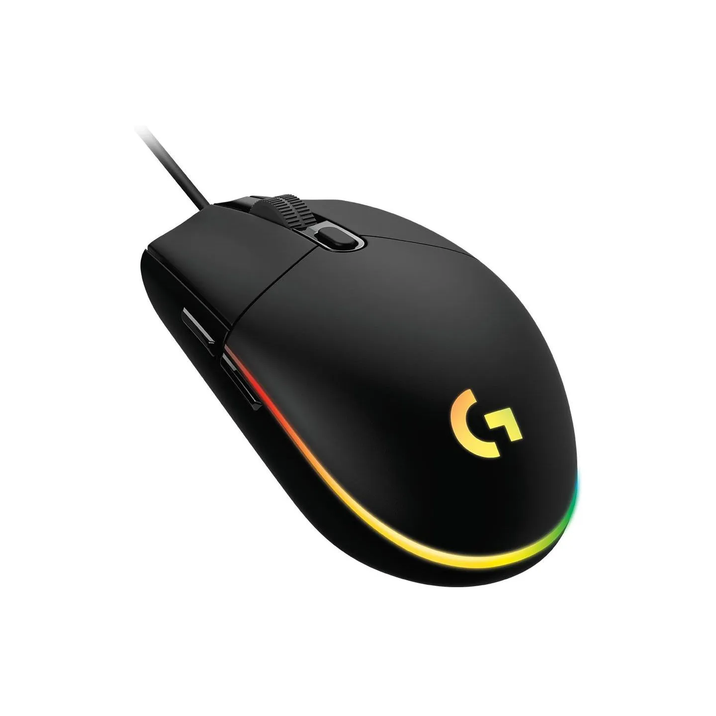 Logitech G102 LIGHTSYNC Corded Gaming Mouse - BLACK - USB - EER