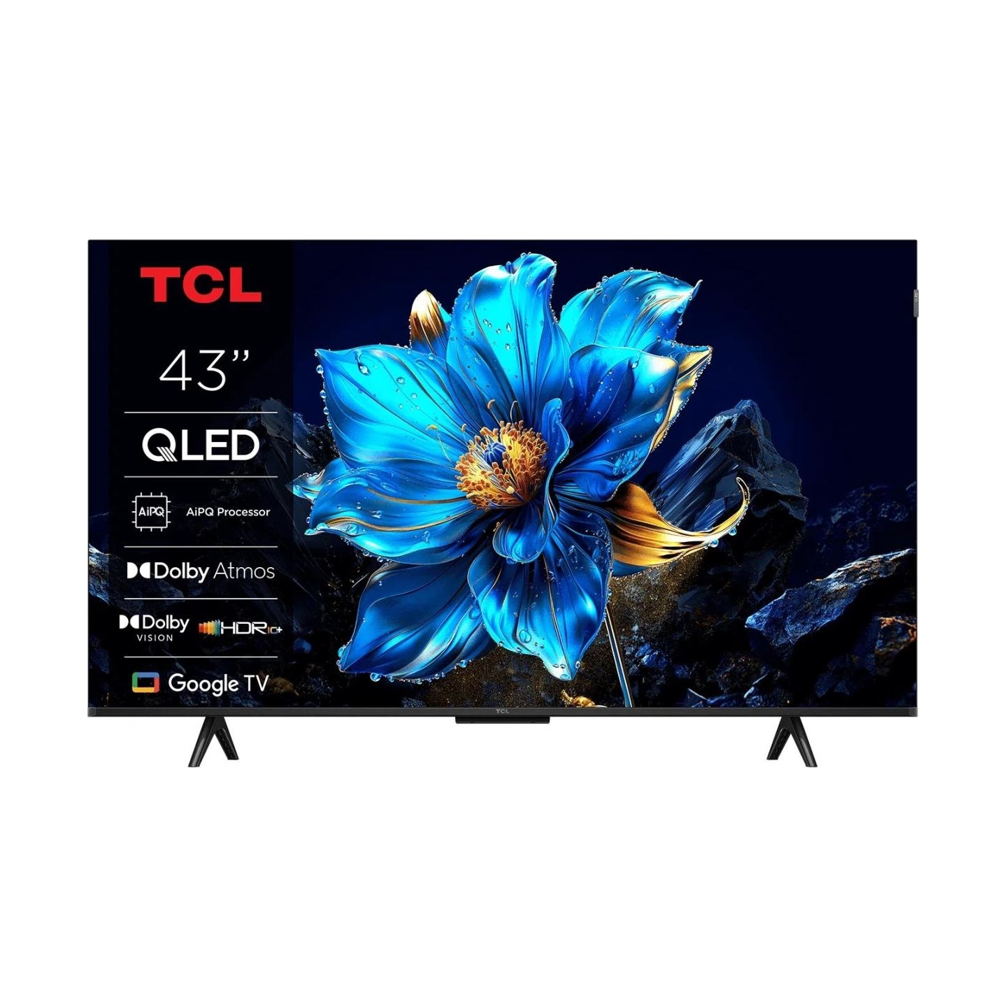 TCL TV Set|TCL|43 "|4K Ultra HD|3840 x 2160 pixels|Flat|16:9|QLED|43T69C