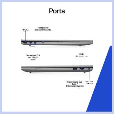 HP ZBook 8 G1i 14 - Ultra 7-255H, 32GB, 1TB SSD, NVIDIA RTX 500 Ada 4GB, 14 WUXGA 400-nit AG, 5MP IR cam, WWAN-ready, Smartcard,