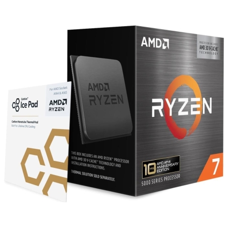 AMD CPU|AMD|AMD RyzenT 7|5800X3D| 3.4 GHz|8xCores|Cache 96 MB|Socket Socket AM4|TDP 105 W|Box|100-100000651POF