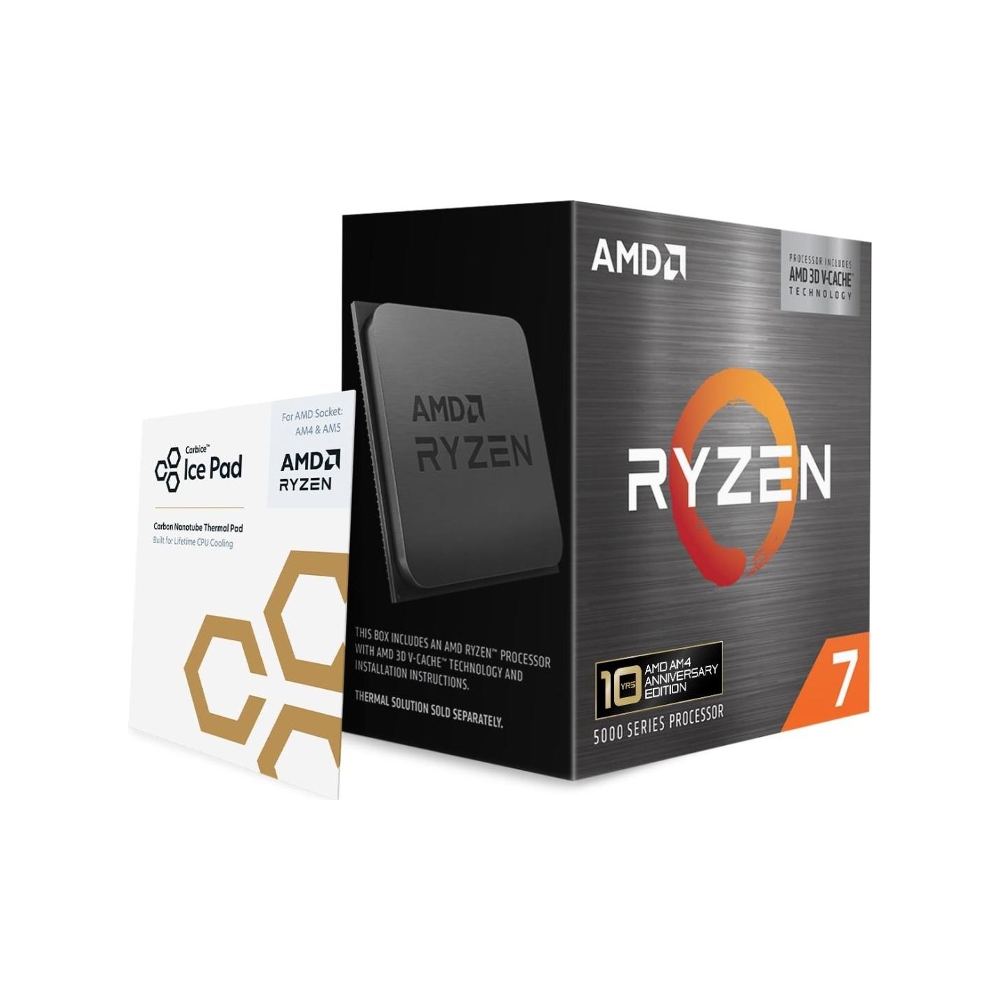 AMD CPU|AMD|AMD RyzenT 7|5800X3D| 3.4 GHz|8xCores|Cache 96 MB|Socket Socket AM4|TDP 105 W|Box|100-100000651POF