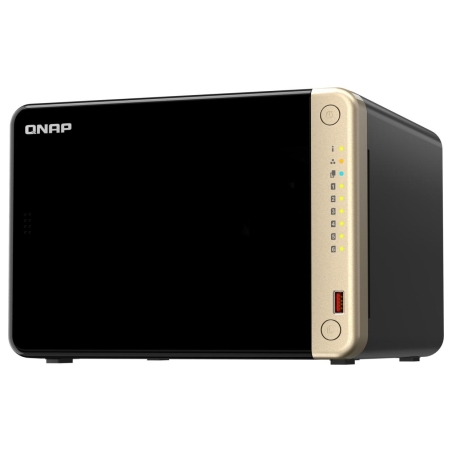 Qnap | 6-Bay desktop NAS | TS-664-8G | Intel Celeron | N5095 4-core | Processor frequency 2.9 GHz | 8 GB | DDR4