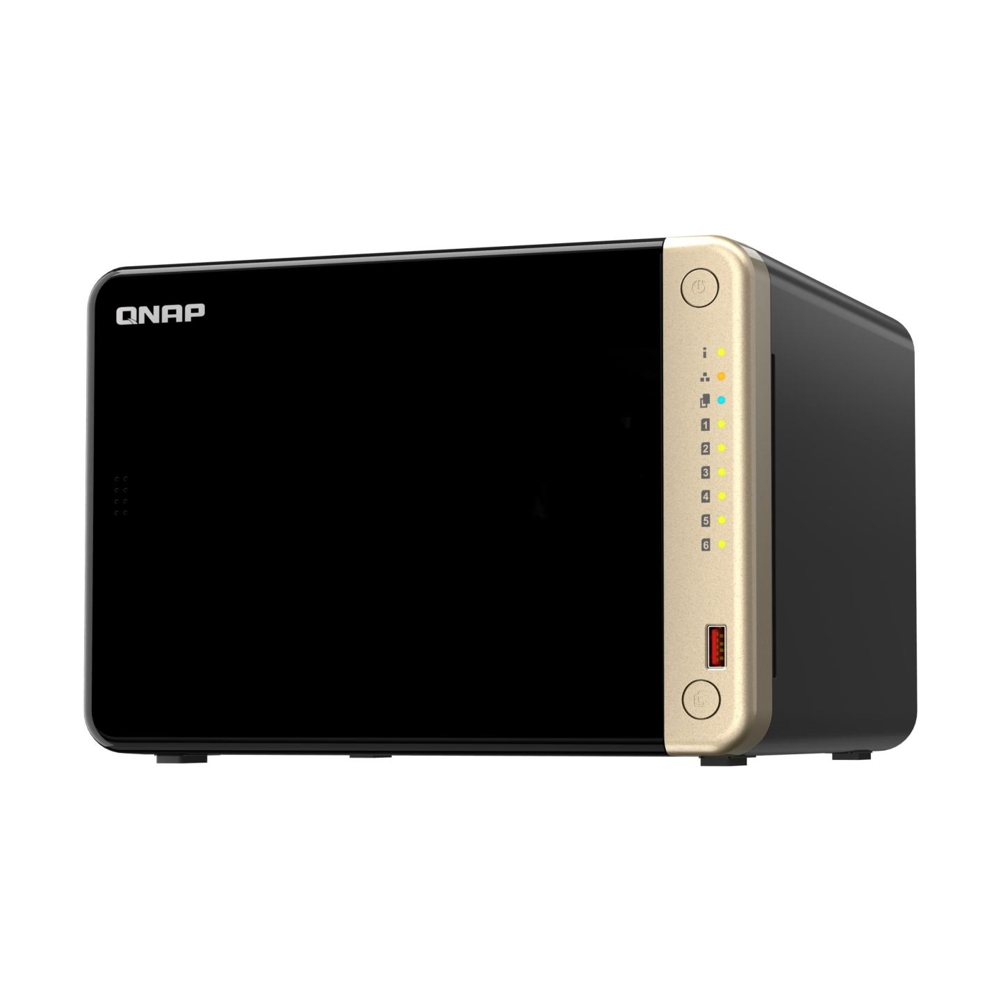 Qnap | 6-Bay desktop NAS | TS-664-8G | Intel Celeron | N5095 4-core | Processor frequency 2.9 GHz | 8 GB | DDR4