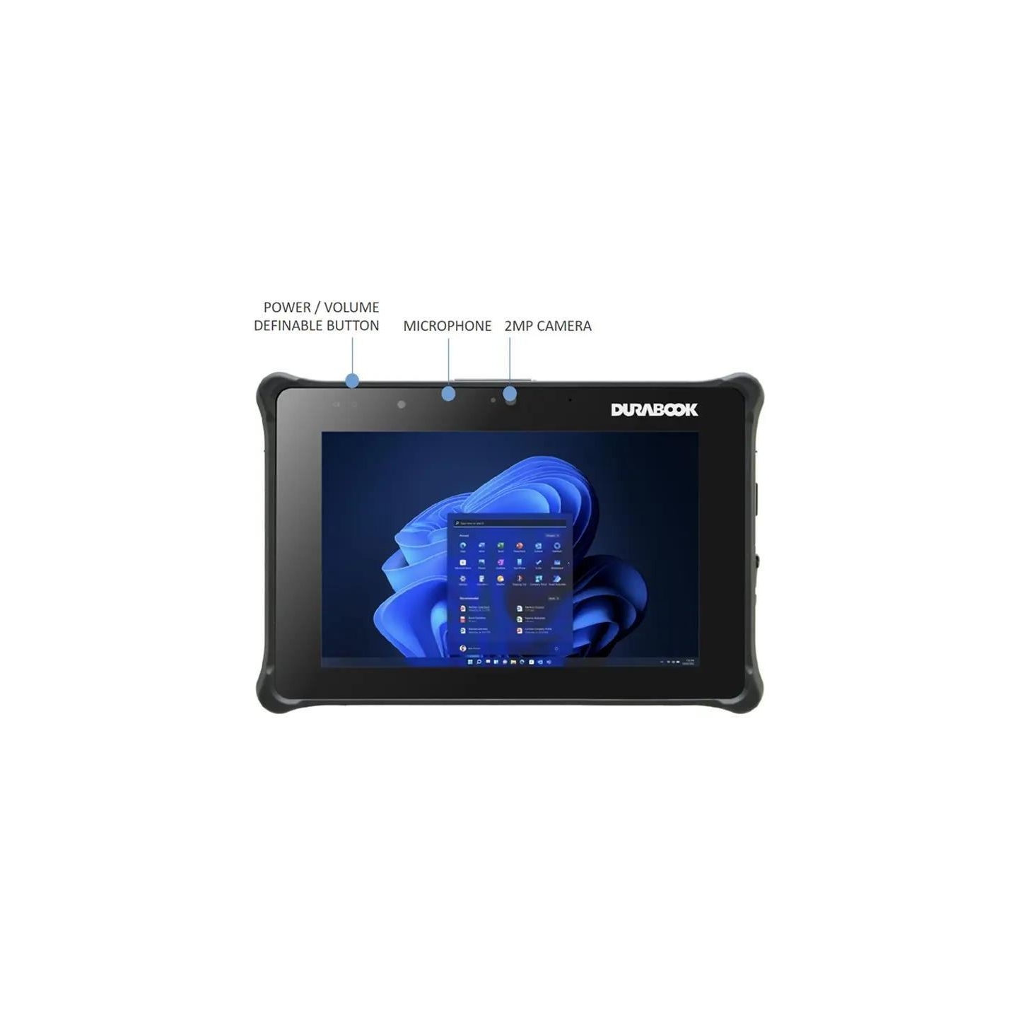 Durabook TABLET R8AA1 CI5-1230U 8"/8/128GB R8H1P1DEBBLX DURABOOK