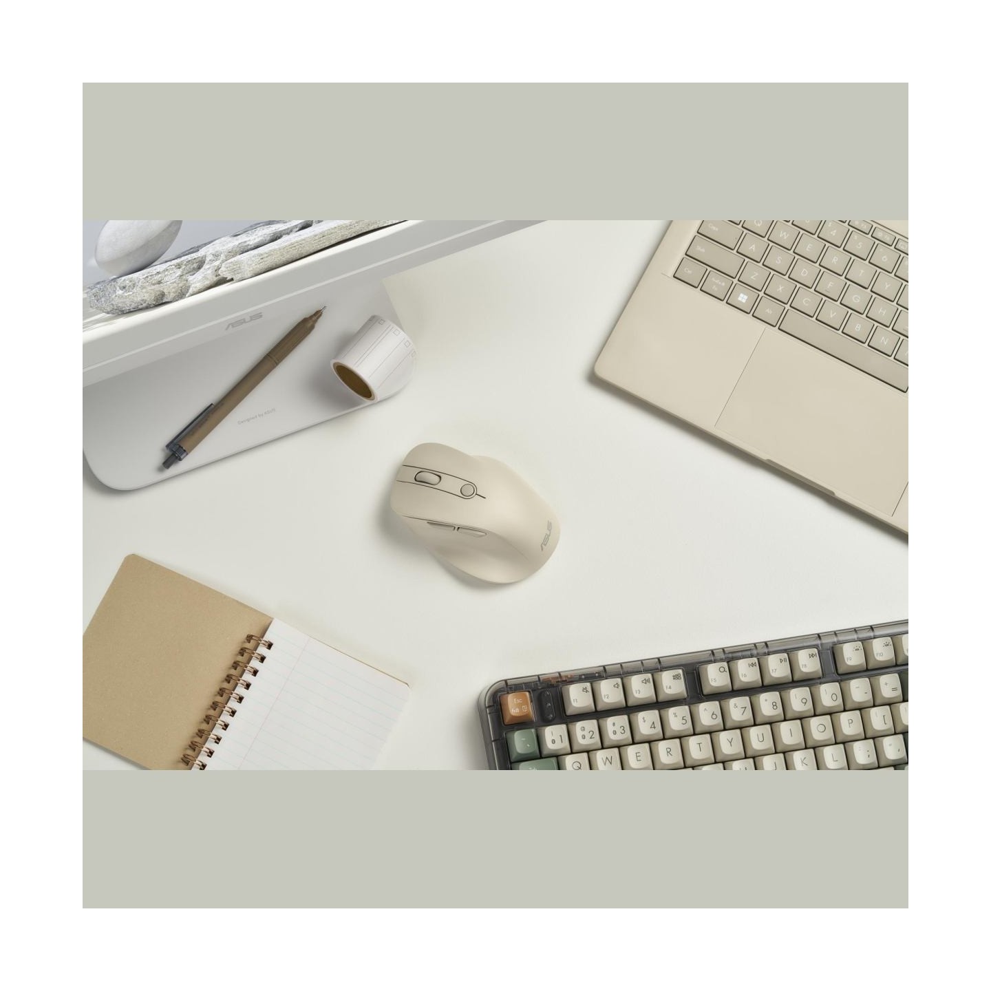Asus MOUSE USB OPTICAL WRL MD105/MK-WH 90XB0AH0-BMU000 ASUS
