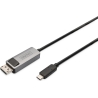 Digitus | Bi-directional Adapter Cable | DB-300334-020-S | USB-C to DP USB-C | Display Port