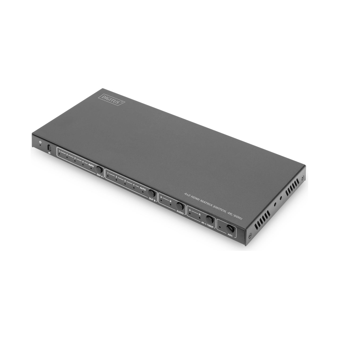 Digitus | 4x2 HDMI Matrix Switch, 4K/60Hz | DS-55509