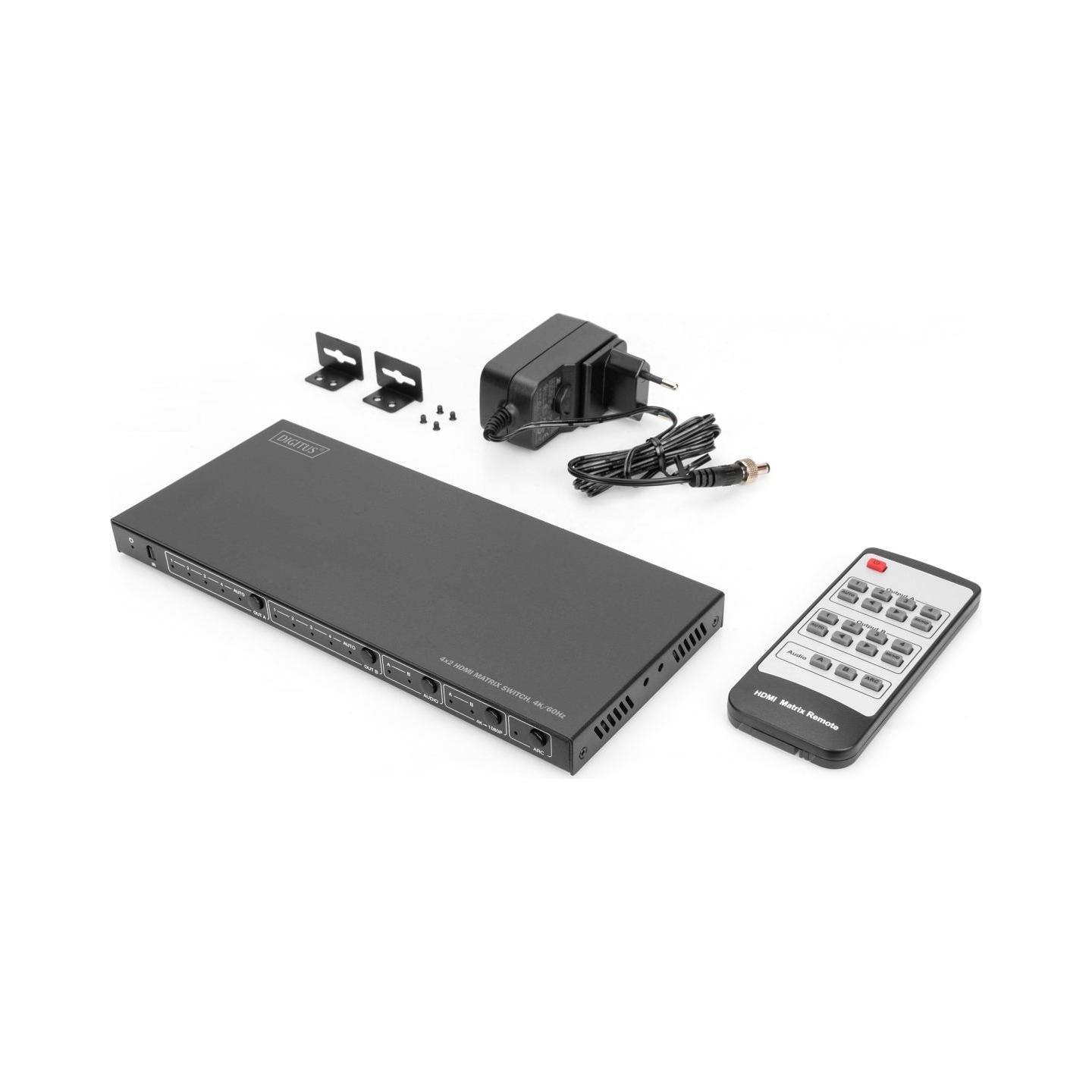 Digitus | 4x2 HDMI Matrix Switch, 4K/60Hz | DS-55509