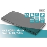 Digitus | 4x2 HDMI Matrix Switch, 4K/60Hz | DS-55509