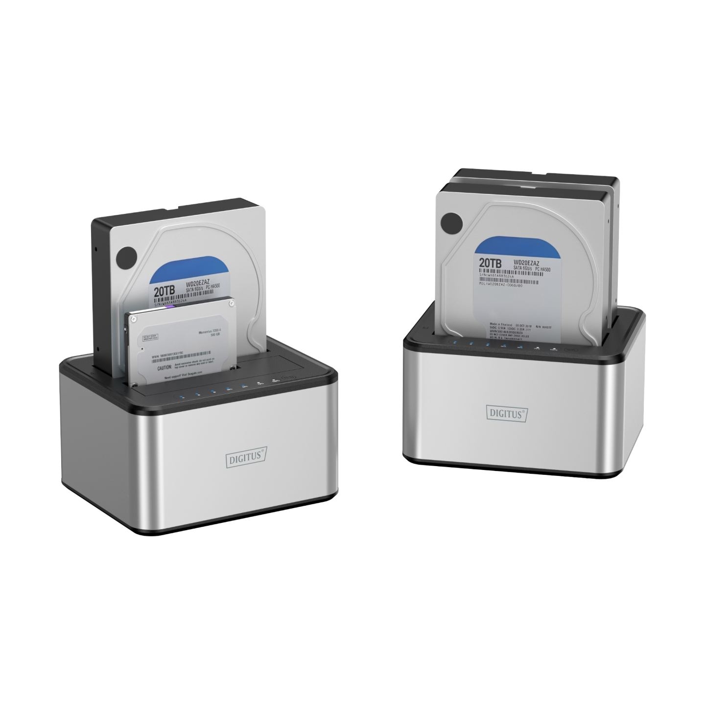 Digitus USB 3.0 dual SATA HDD Docking Station 2.5"/3.5"