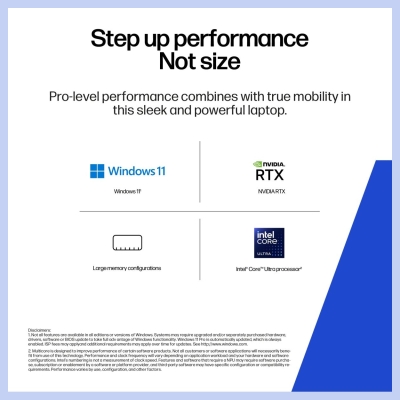 HP ZBook 8 G1i 14 - Ultra 7-255H, 32GB, 1TB SSD, NVIDIA RTX 500 Ada 4GB, 14 WUXGA 400-nit AG, 5MP IR cam, WWAN-ready, Smartcard,